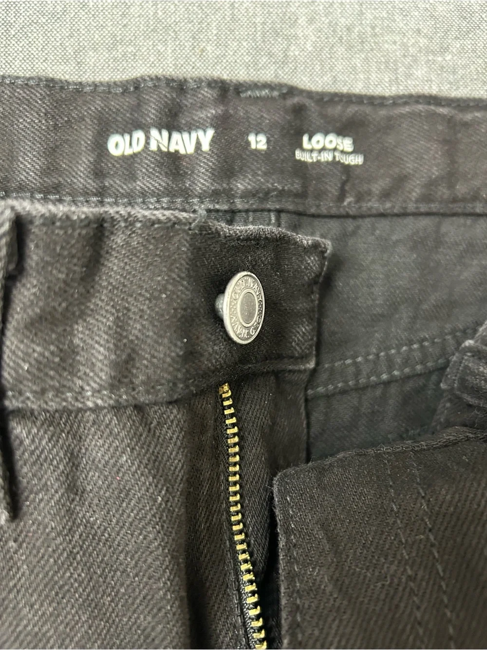 Old Navy Black Loose Men’s Chinos